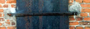 External door of the north-eastern gas chamber