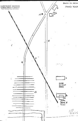 2. Schizzo topografico della signora J&oacute;zefa Wisiska