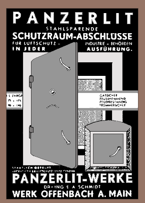 Air-raid shelter doors